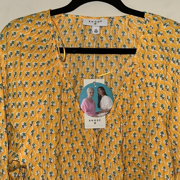 Rhode for target wrap around blouse - Picture 6 of 11